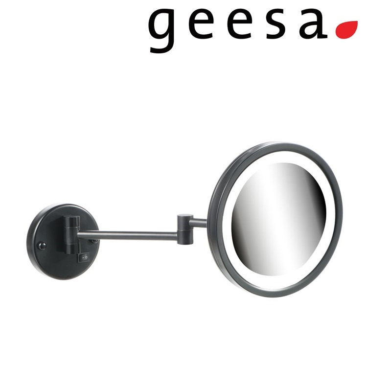 Geesa "Nemox Black" 911093-06 有燈放大鏡 (3x)