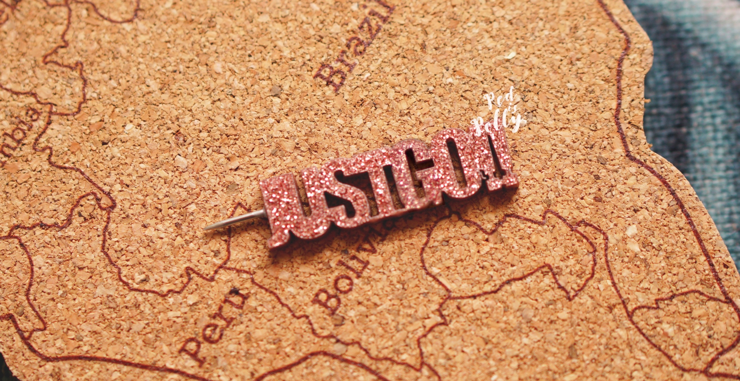 JUSTGO!!混色裝閃面圖釘