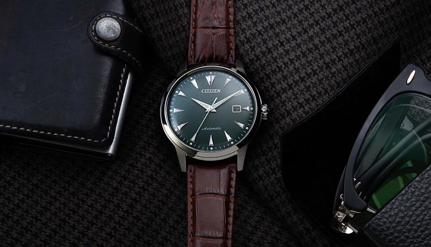 萬年鐘錶 - Citizen 星辰錶 經典 紳士機械錶  NK0001-25X  錶徑40.7MM