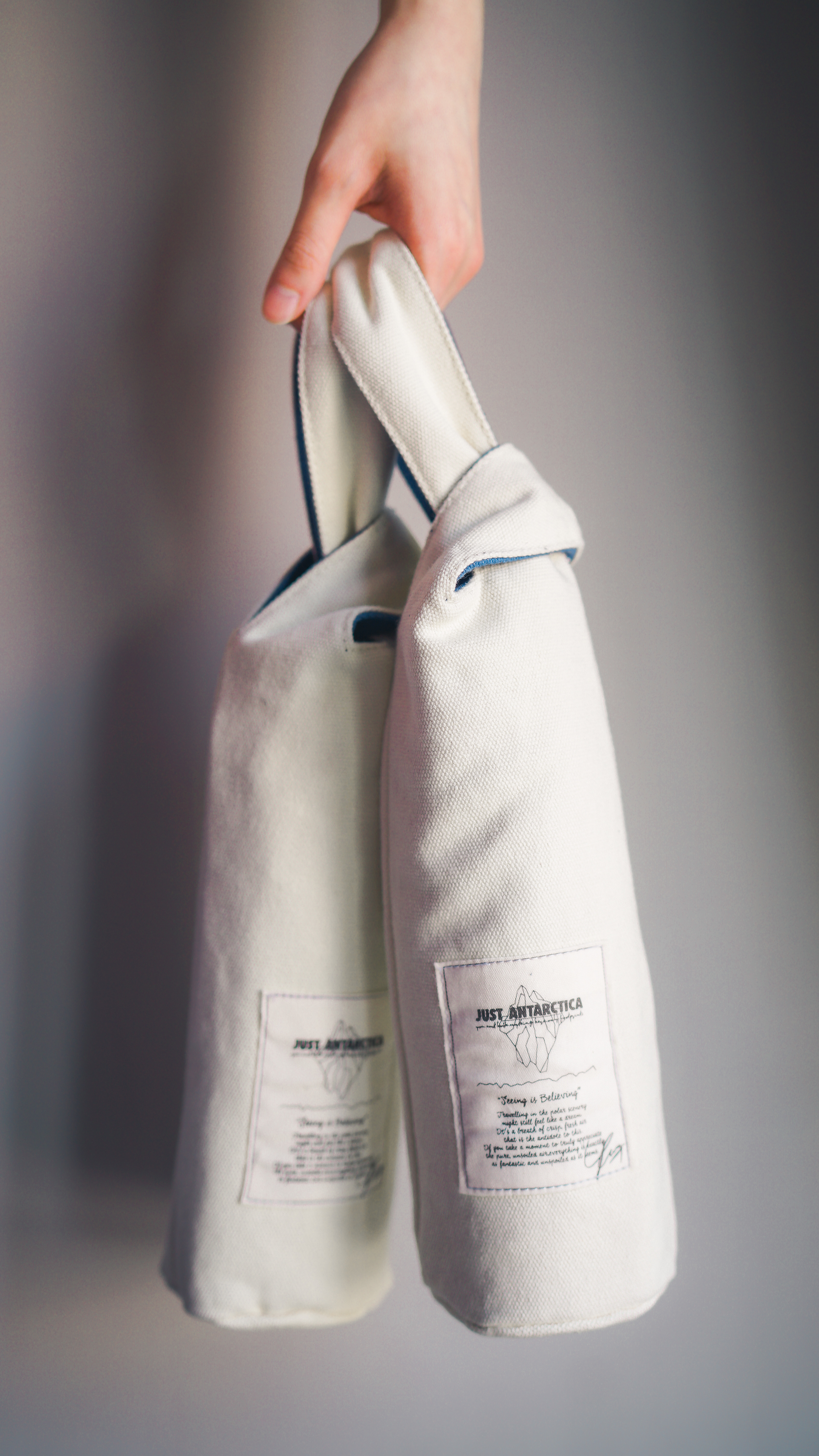 JUST ANTARCTICA!!! 鯨魚款雙層隔冷隔熱水杯連杯套