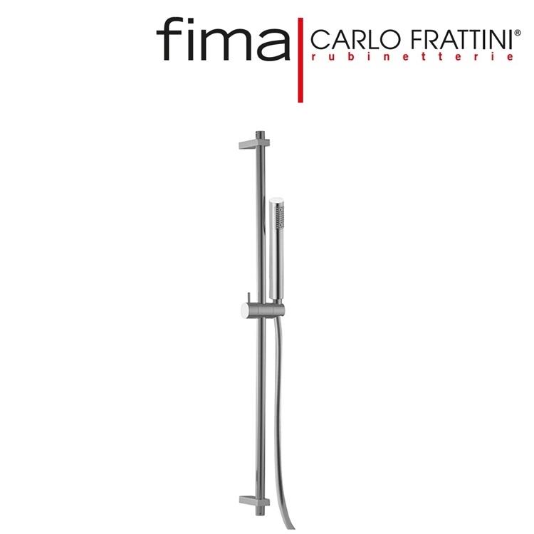 Fima Carlo Frattini F2150CR Sliding Bar w/ hand shower w/ 1.5M Hose