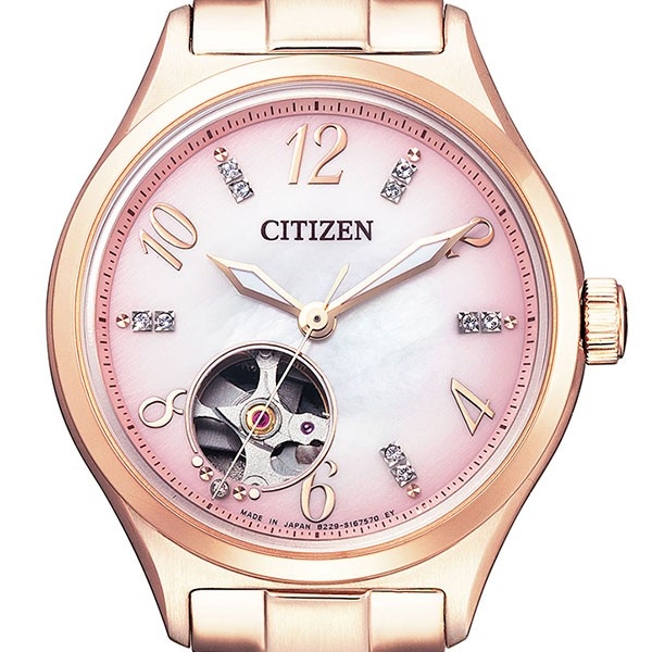 萬年鐘錶 - Citizen 星辰錶 XC女錶 機械錶   PC1005-87X   錶徑34MM