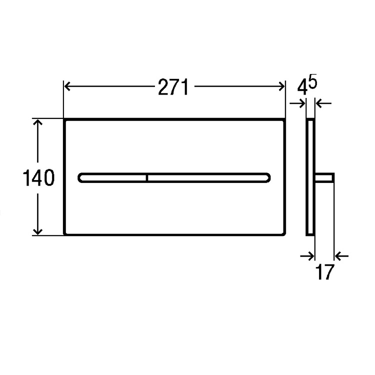 Viega "More 104" 83541 (598464) Push Button