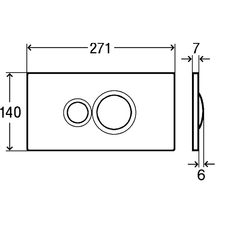 Viega "Style 10" 83151(686543) Push Button