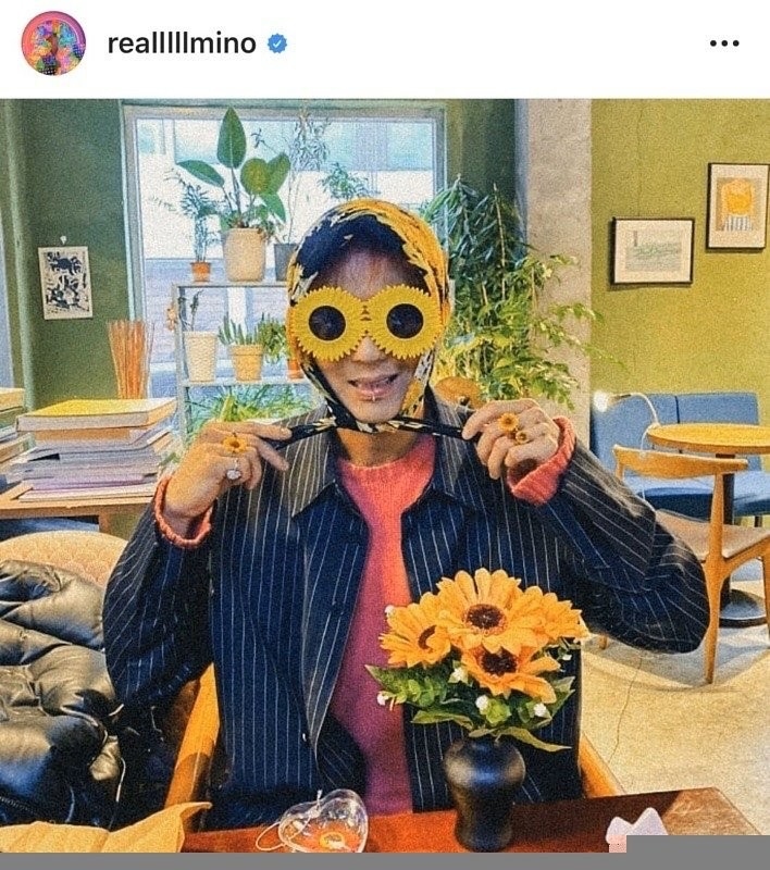 [現貨] 向日葵 太陽花 珍珠 項鍊 宋旻浩 代表花 GD 雛菊