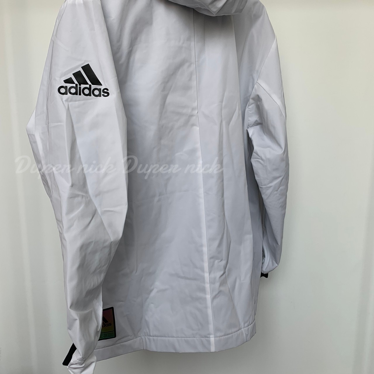 (平安夜限定活動) adidas 尼龍防風外套 胸口口袋可拆 男女