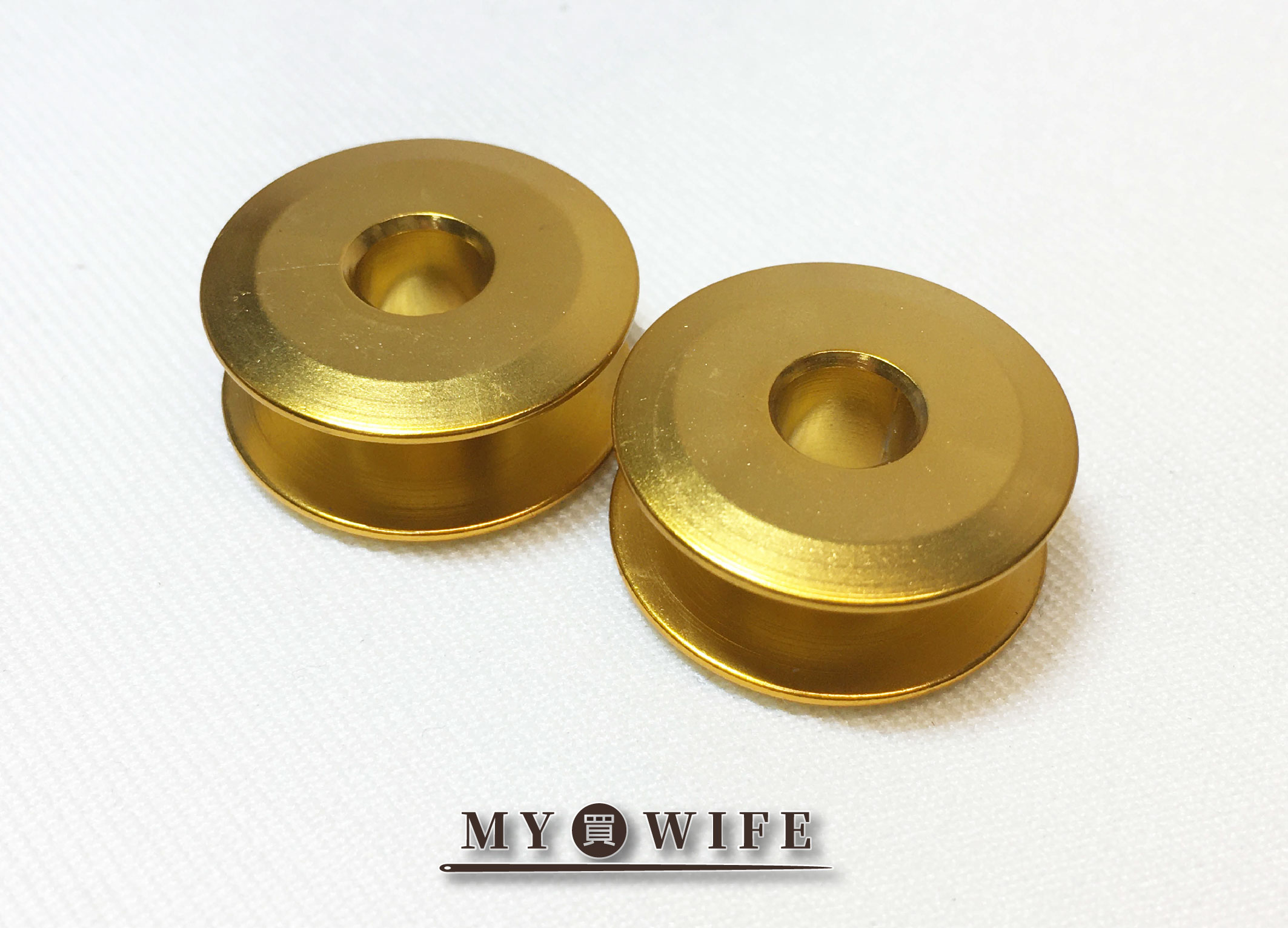 【工業車】繡花梭子_2入_金黃【861】