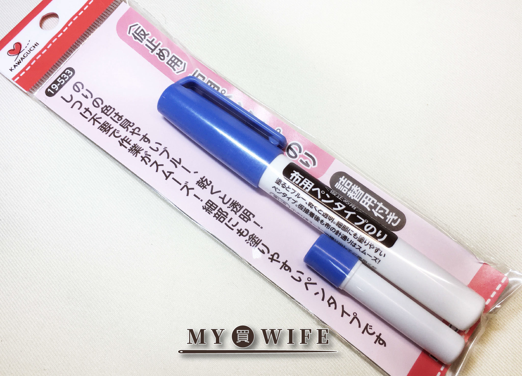 日本KAWAGUCHI河口牌_布用口紅膠筆/補充筆芯【19-533/80-749】