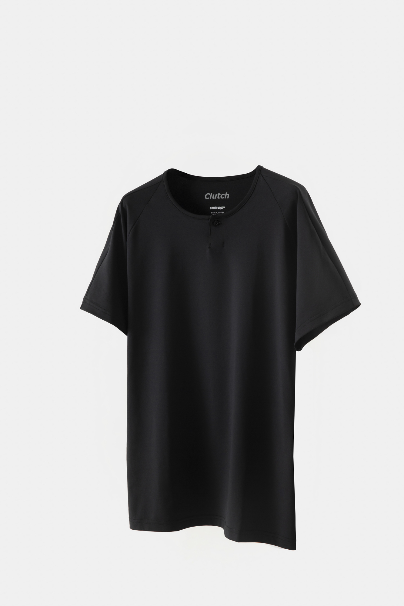 mr.maestro Clutch Henley Shirt Black 亨利領衫 黑色 (機能衣)
