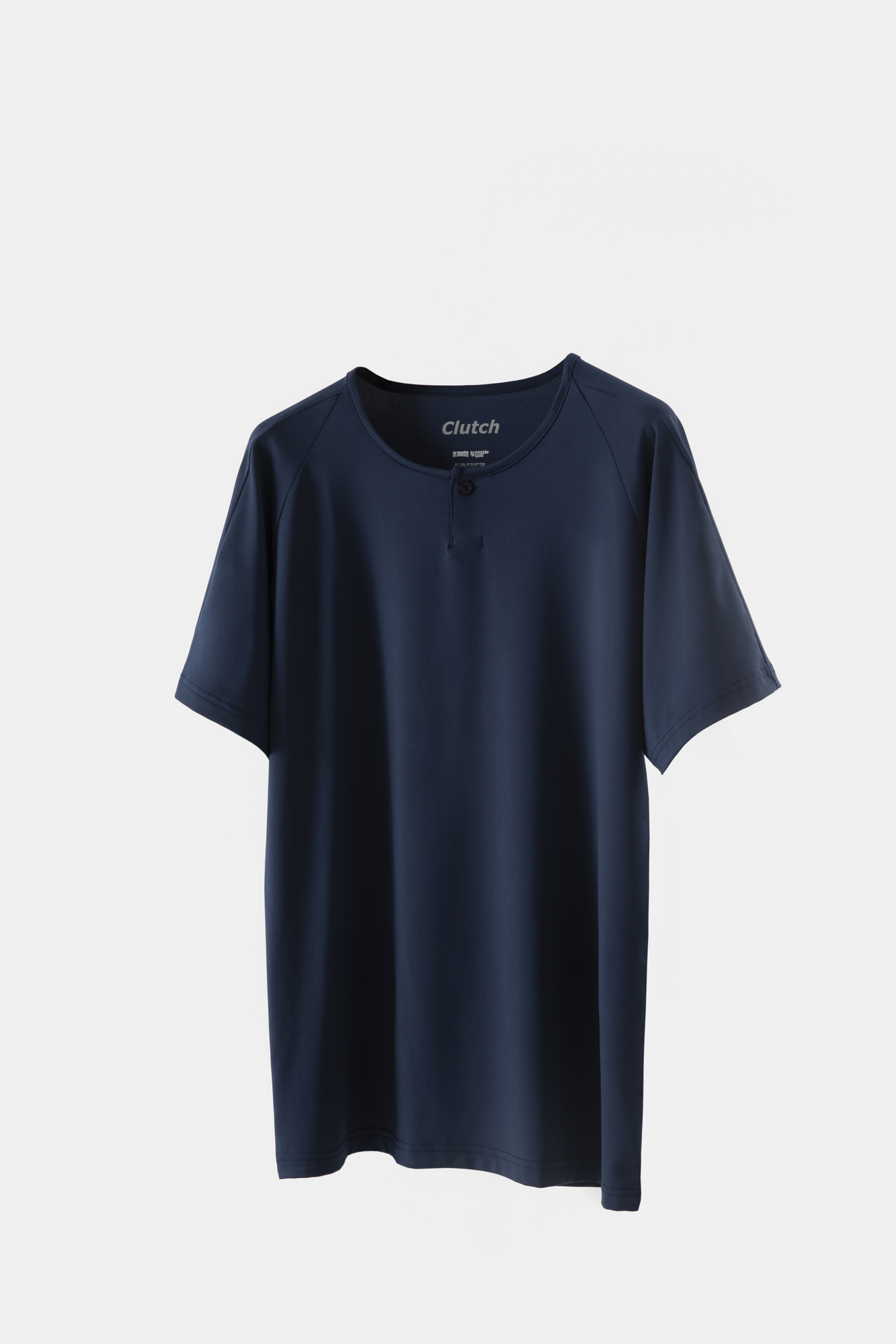 mr.maestro Clutch Henley Shirt Navy Blue 亨利領衫 深藍色 (機能衣)