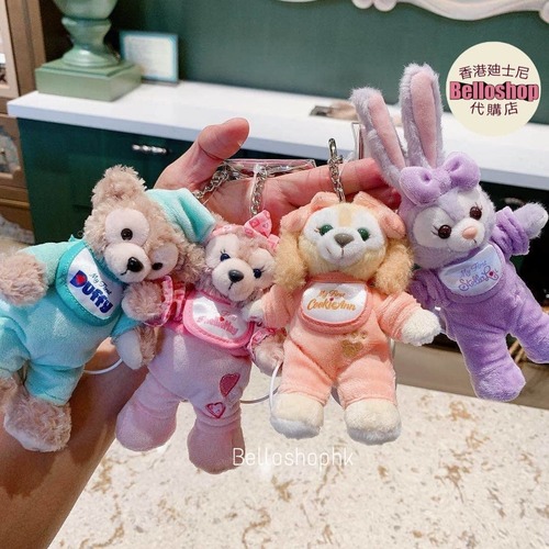 SHDR - Duffy and Friends Pajama Plush Keychain