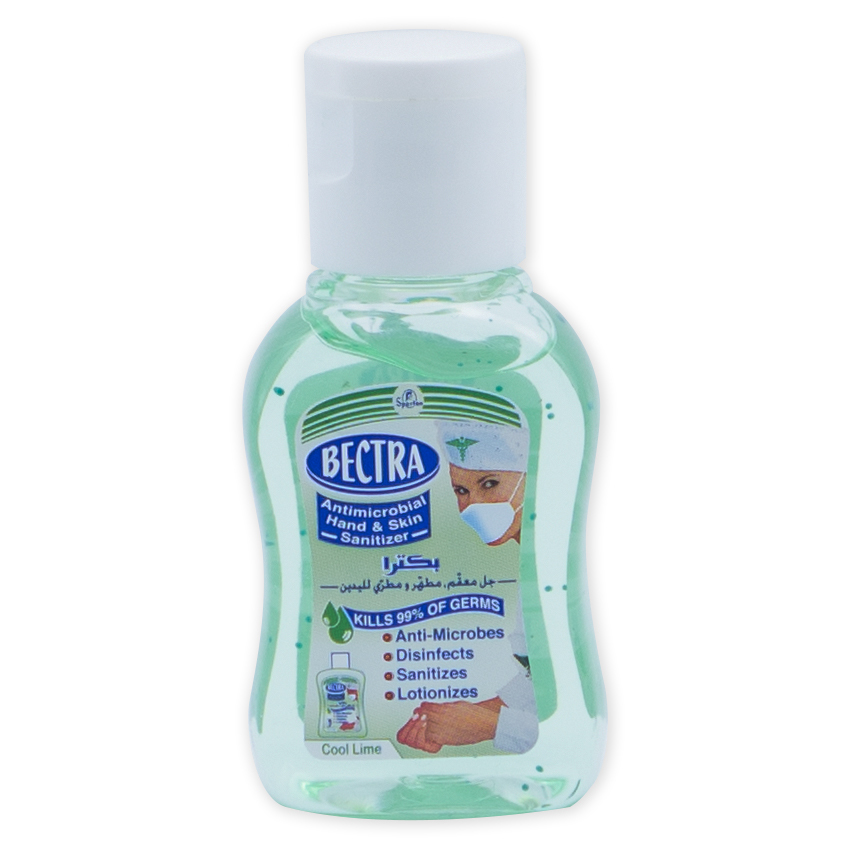 [盒裝] 歐盟認可Bectra - 抗菌 免沖洗搓手液 (青檸味), 40ml x 12