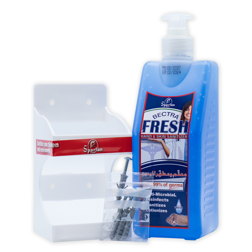 Spartan Bectra 防菌免沖洗搓手液 附送掛架（750毫升）