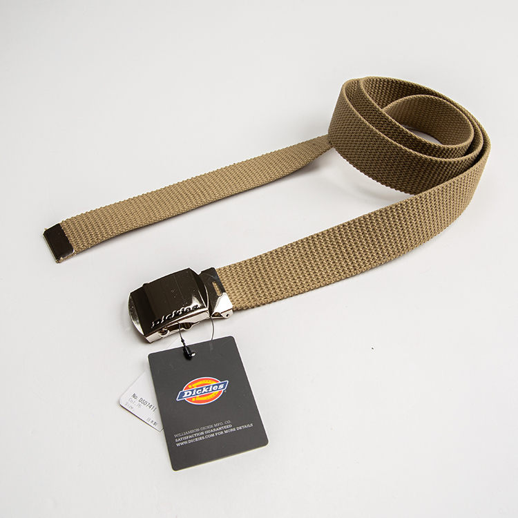 日本製 Dickies 素面 帆布 皮帶 - G203023