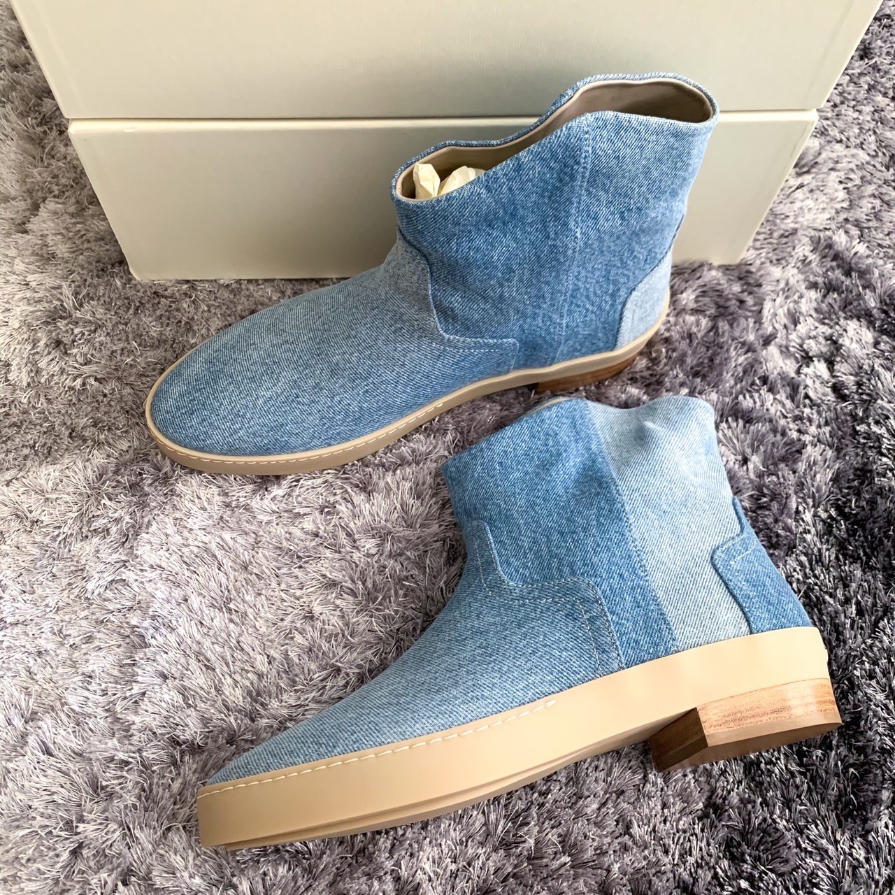稀少現貨 Fear of God Western Santa Fe indogo boots 主線 牛仔高筒靴
