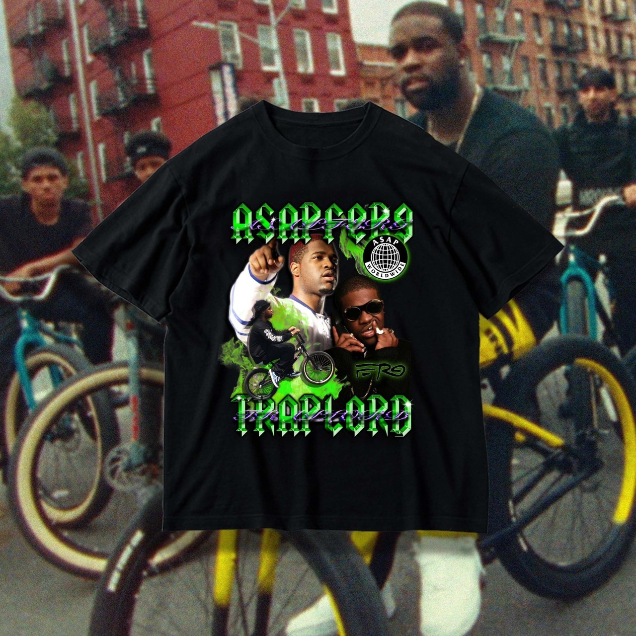 GHOSTMADE ASAP FREG “ TRAP LORD ” T-SHIRT 短袖 Ghost Made