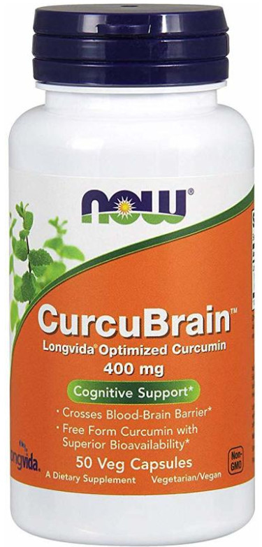 [預購] Now Longvida® 薑黃素 400毫克 50粒 CurcuBrain™