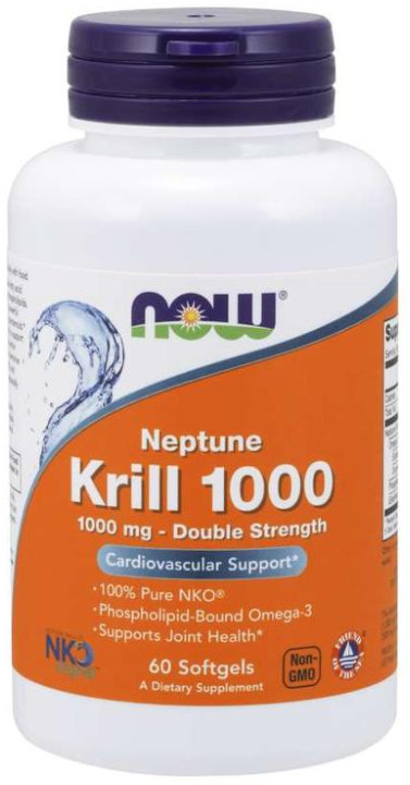 [預購] Now NKO® 磷蝦油 1000毫克 60/120粒 Krill 1000