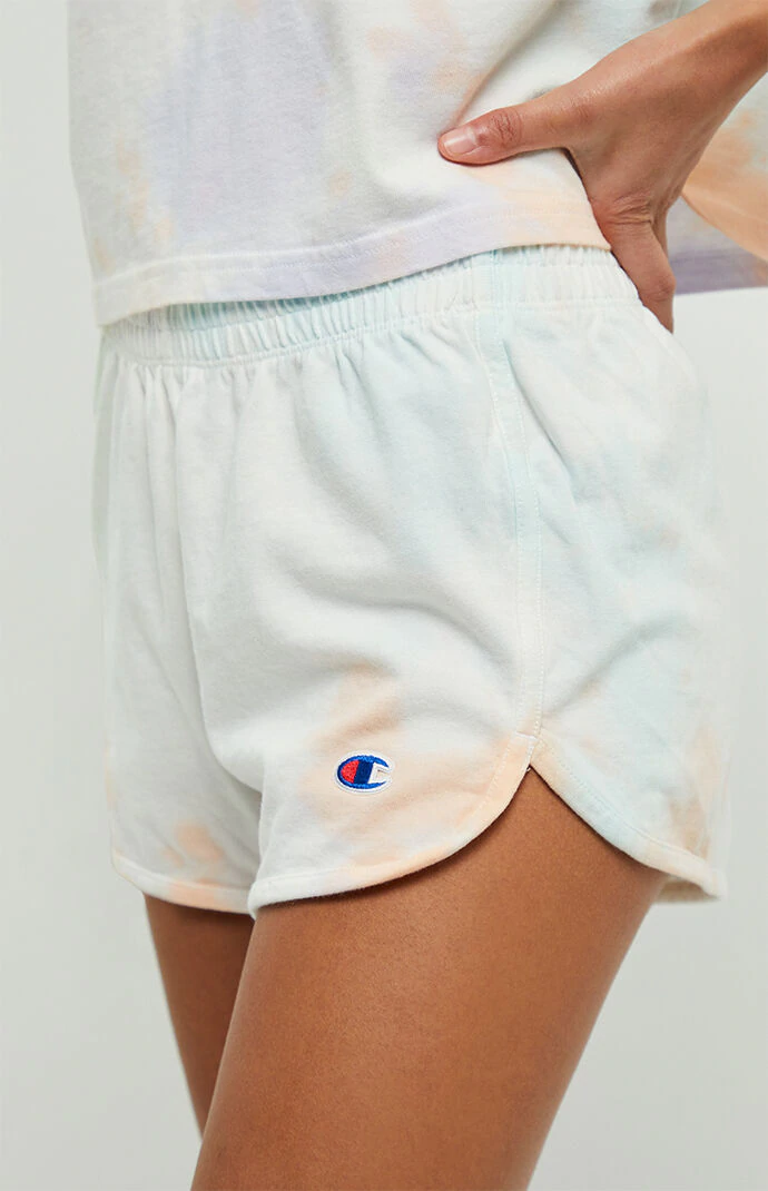 CHAMPION TIE DYE SHORTS