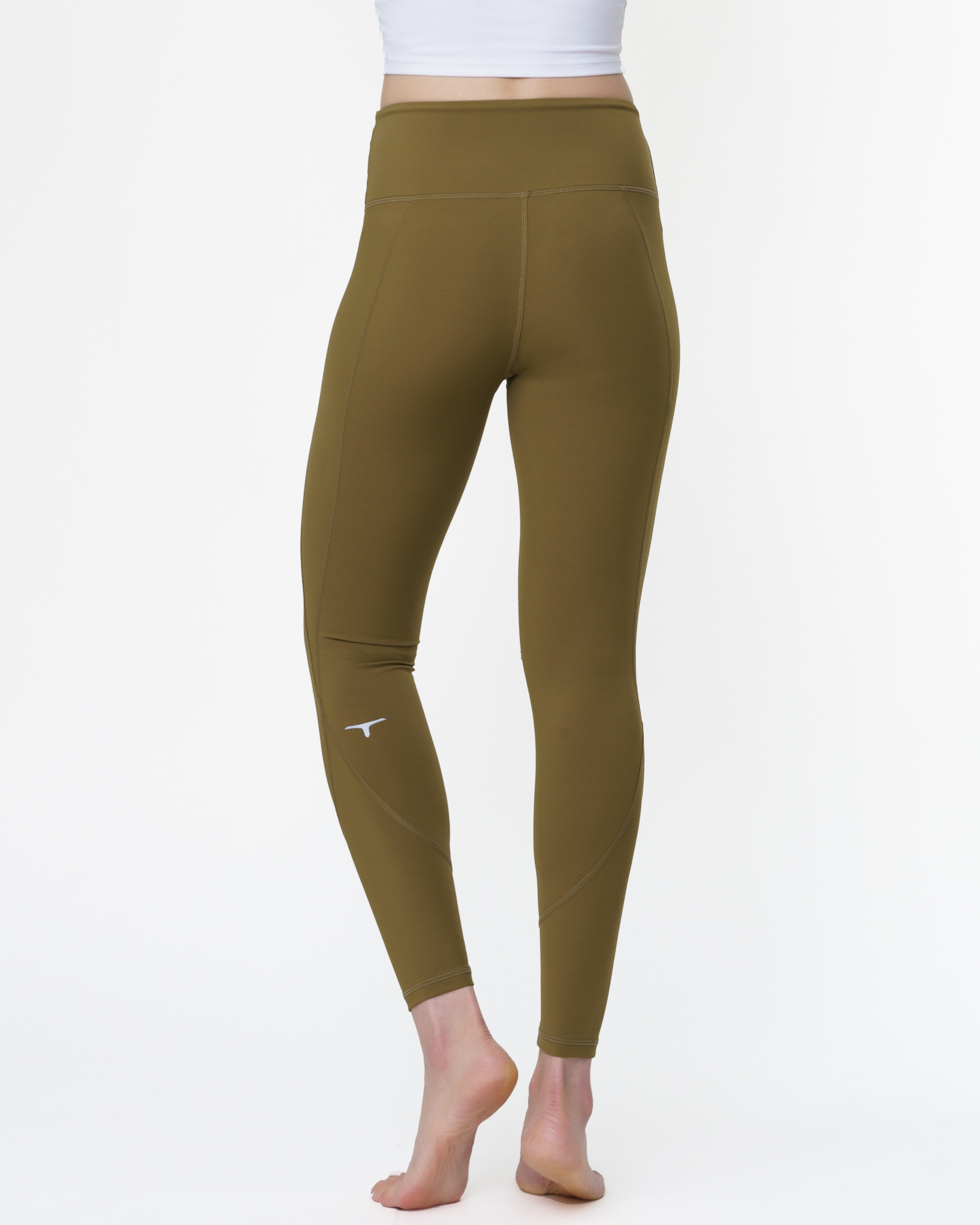 托瑪斯經典女緊身褲（橄欖綠）