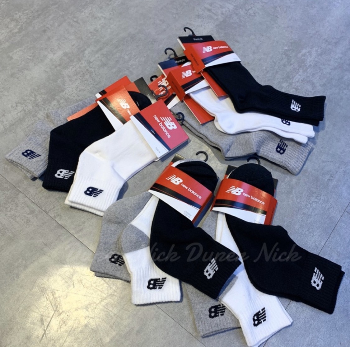 New Balance 中長襪 長襪 三色