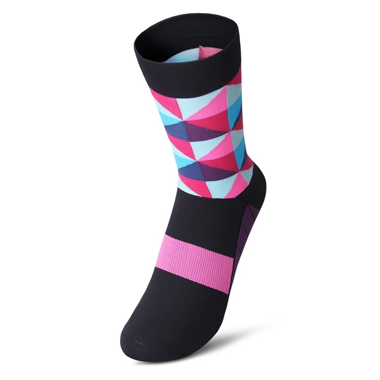 紫鑽石｜紐約設計師款．壓力3/4襪