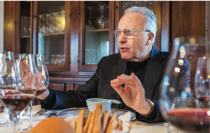 Angelo Gaja takes on the pleasures of the local Italian cuisine paired with his Barbaresco 2012