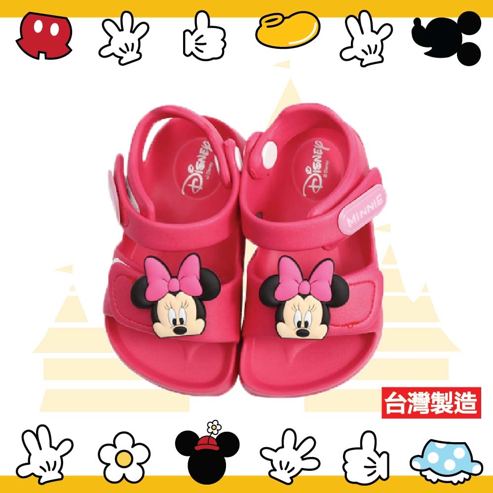 (16碼現貨)Disney防水小涼鞋(桃米妮)