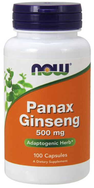 [預購] Now 人參/高麗參 500毫克 100粒 Panax Ginseng