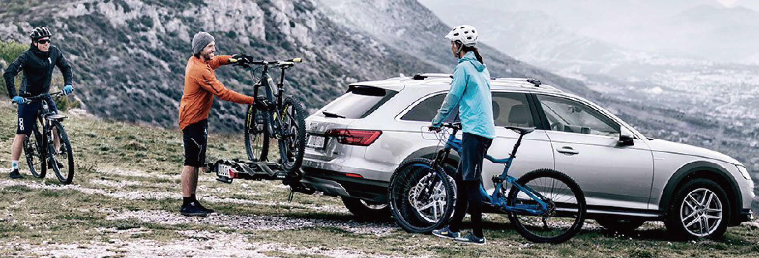 THULE 休旅車拖車式腳踏車架