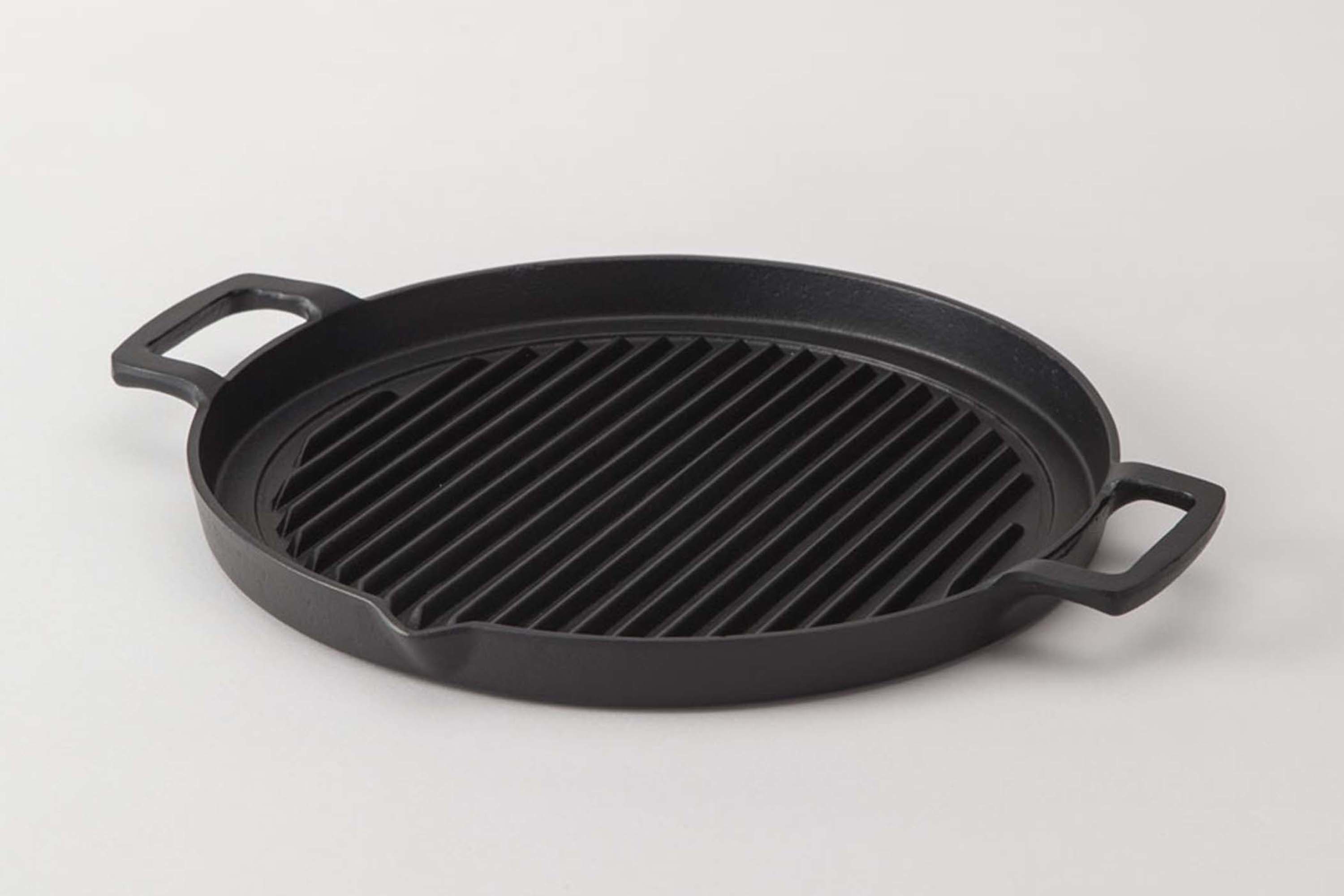 烤肉用的鑄鐵烤盤