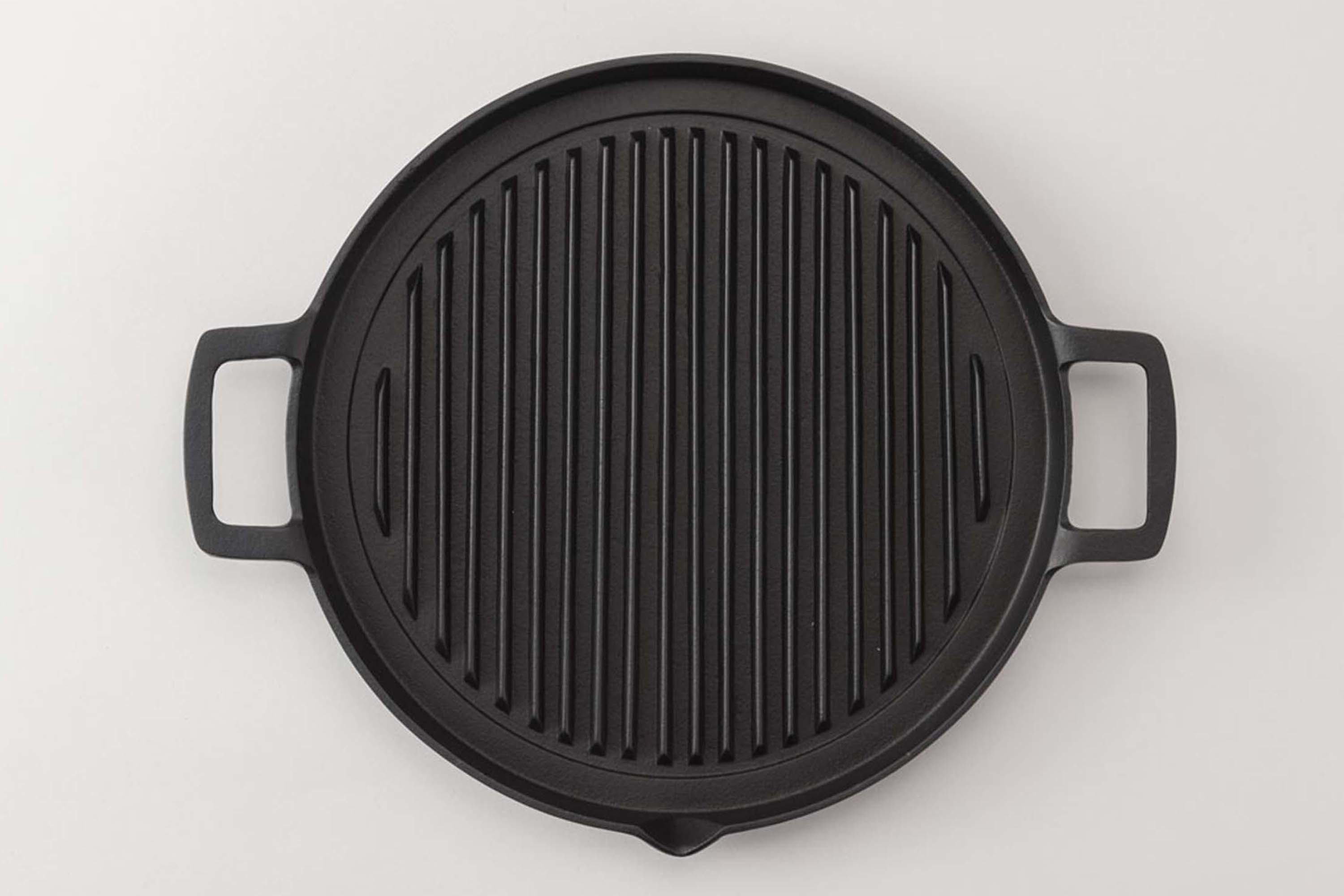 烤肉用的鑄鐵烤盤