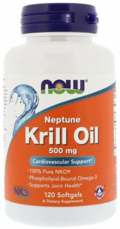 [預購] Now NKO® 磷蝦油 500毫克 120粒 Neptune Krill Oil