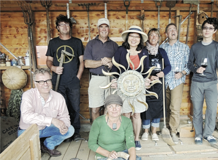 the biodynamic team in New Zealand