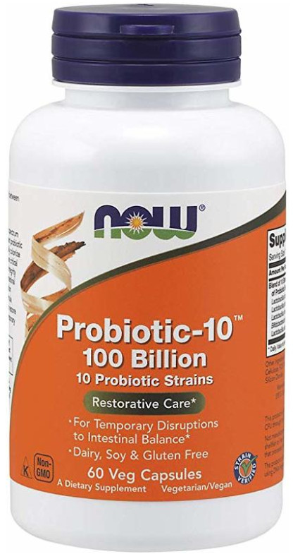 [預購] Now 10種腸道益生菌 1000億CFU 60粒 Probiotic-10