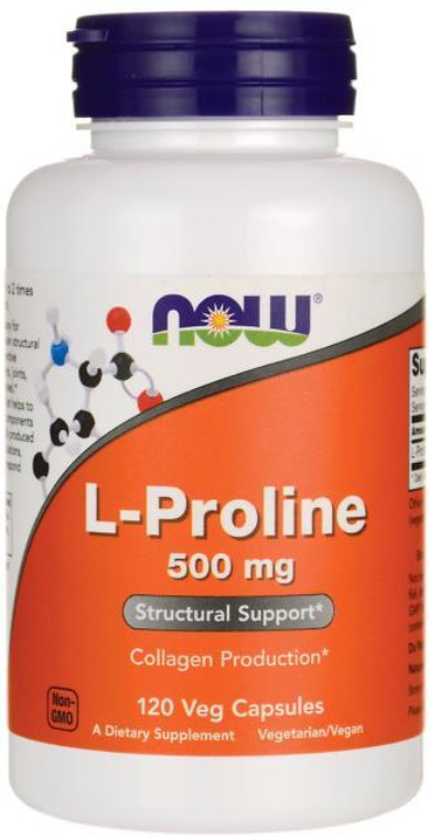 [預購] Now 左旋脯胺酸 500毫克 120粒 L-Proline