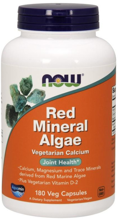 [預購] Now Aquamin® 愛爾蘭紅藻鈣 180粒 Red Mineral Algae