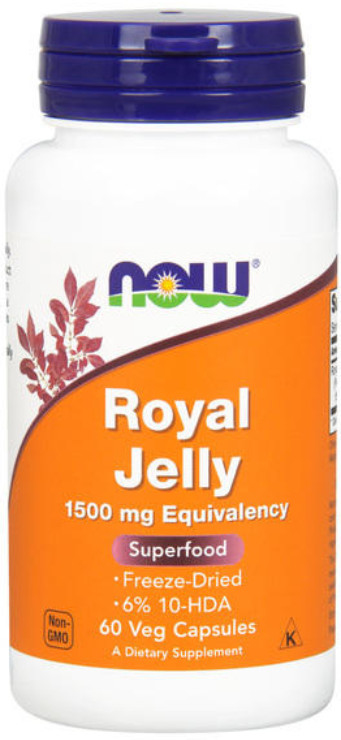 [預購] Now 蜂王乳 1500毫克 60粒 Royal Jelly