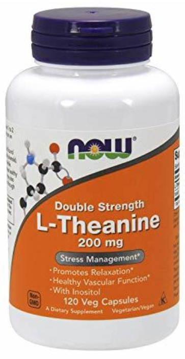 [預購] Now 雙倍左旋茶胺酸 200毫克 60/120粒 L-Theanine - Double Strength