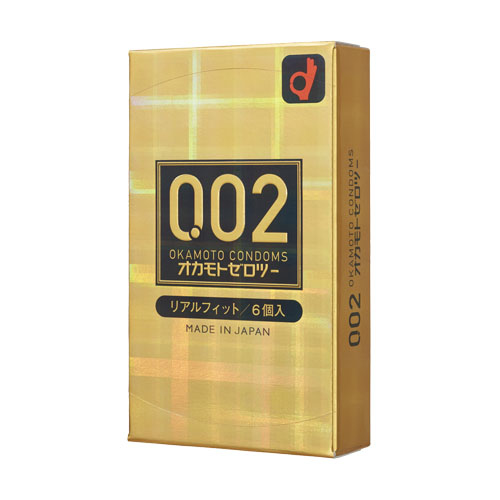 Okamoto 岡本 0.02 完全貼身安全套  (6片)