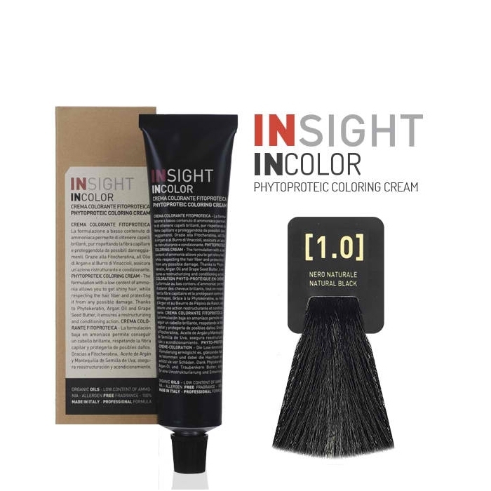INSIGHT Incolor [.0 Natural] Hydra-Color Phytoproteic Coloring Cream 60ml