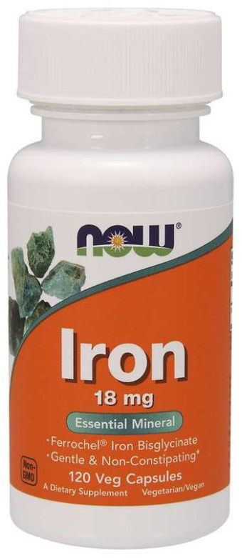 [預購] Now 鐵質 18毫克 120粒 Iron