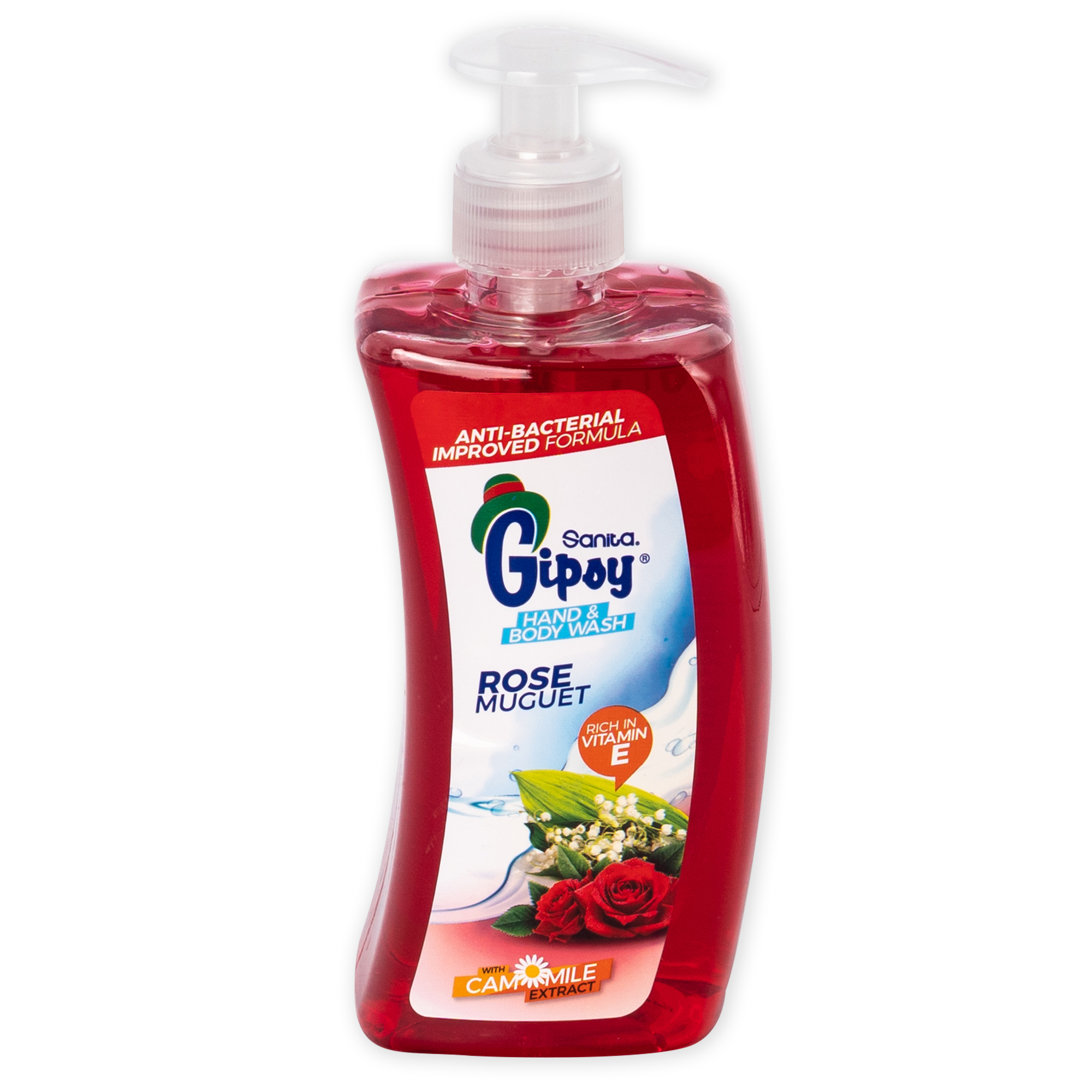 Sanita Gipsy 抗菌雙效合一沐浴及洗手液, 500ml