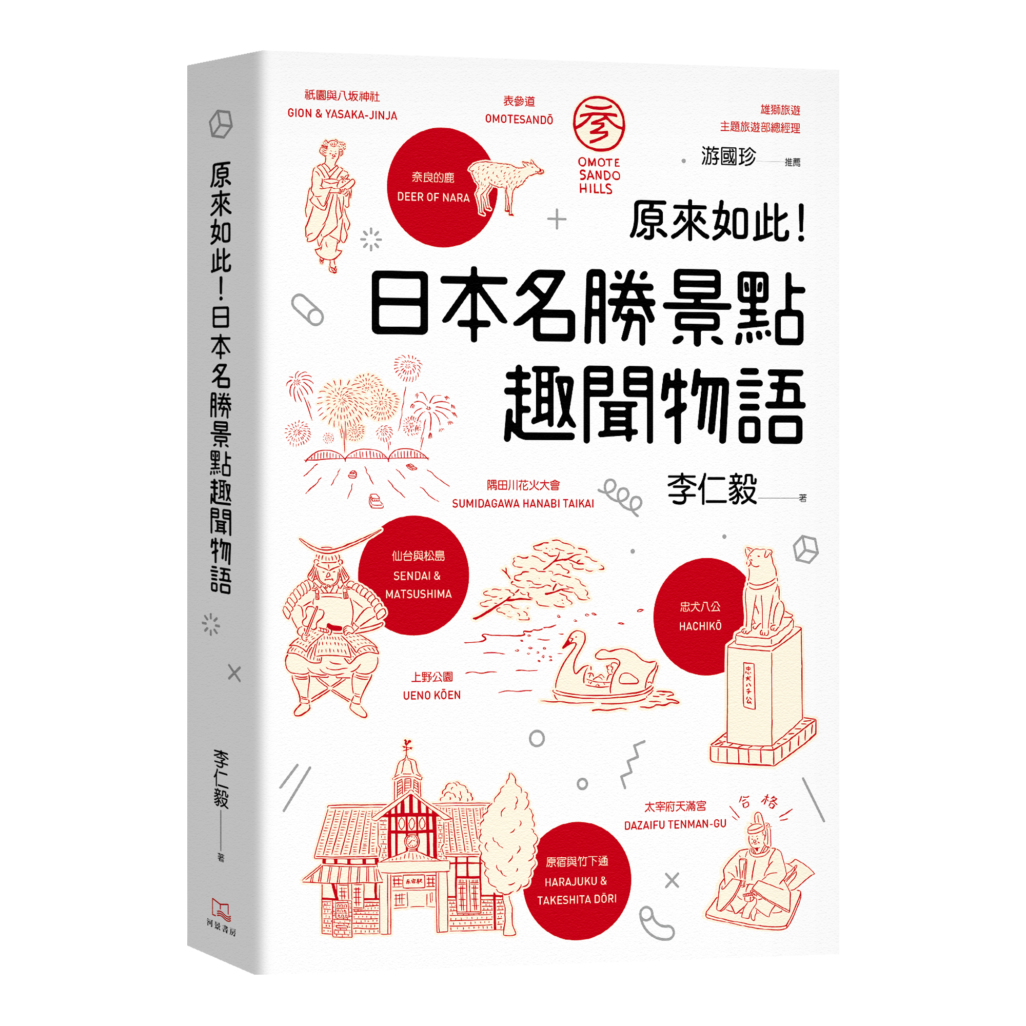 李仁毅 原來如此 日本名勝景點趣聞物語 東美文化