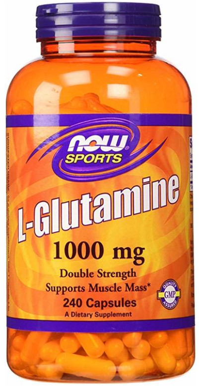 [預購] Now 左旋麩醯胺酸粉/左旋谷氨酰胺 1000毫克 120/240粒 L-Glutamine