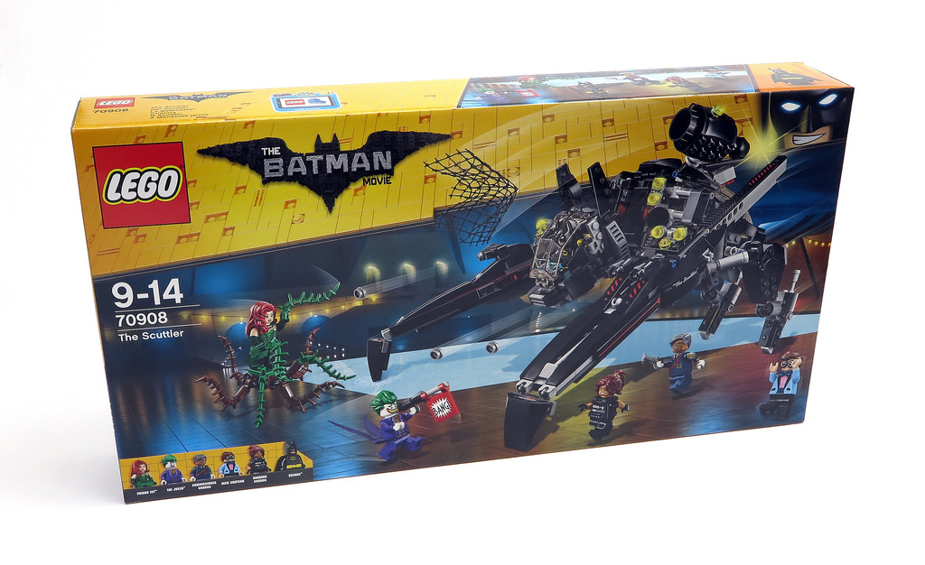 LEGO Batman Movie 70908 The Scuttler – Set Da Costruzione Con Batman, Joker, Poison Ivy E 6 Minifigure, Veicolo Articolato