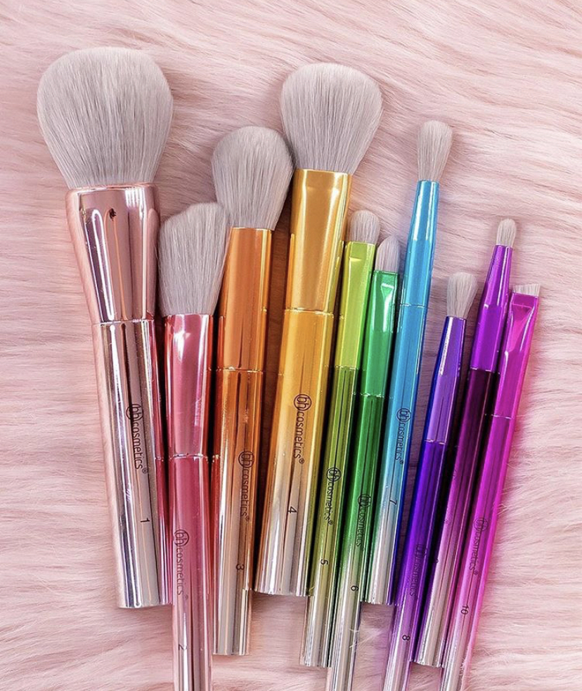 **特價** BH Cosmetics Take Me Back to Brazil 10 Piece Brush Set