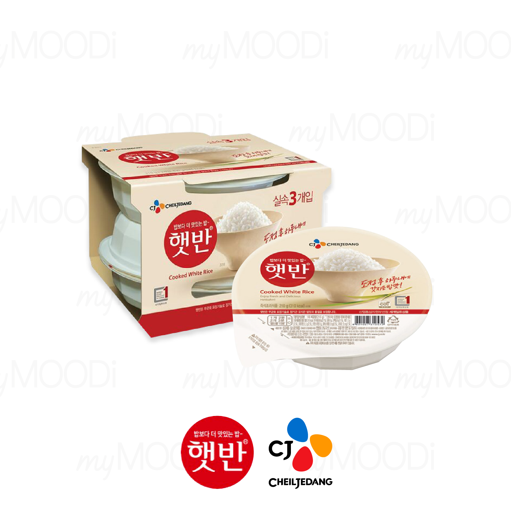 〖햇반〗微波叮叮即食飯(白米) 三盒裝