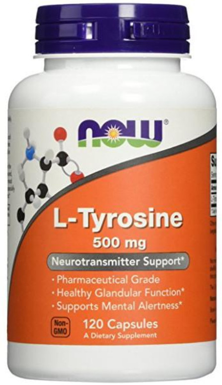 [預購] Now 左旋酪氨酸/酪胺酸 500mg 120粒 L-Tyrosine