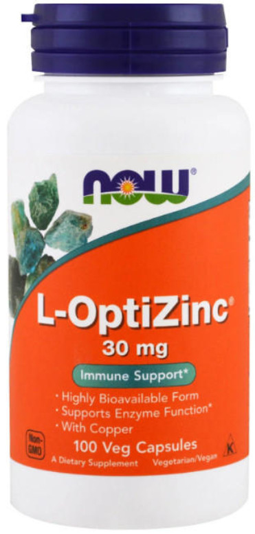 [預購] Now Opti L-Zinc 鋅 30毫克 100粒